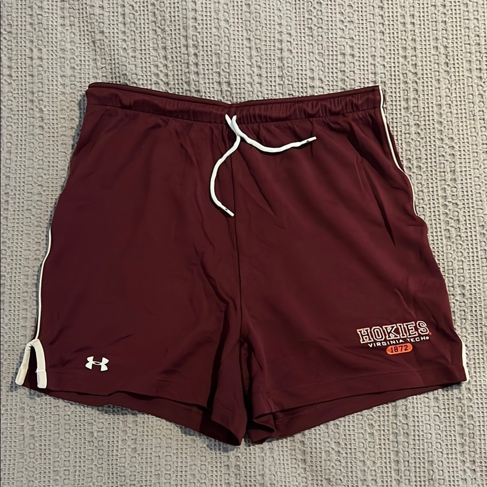 Under Armour Maroon women’s basketball Shorts